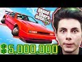 YENİ $5,000,000 UÇAN ARABA İLE BANKA SOYGUNU (GTA 5 Online Heist)