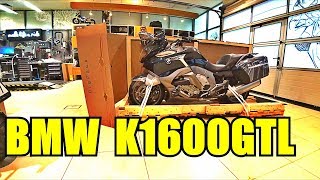 Распаковка нового мотоцикла BMW K1600GTL