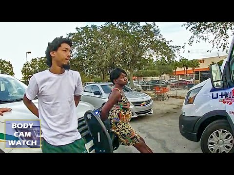 Shoplifters Caught Loading