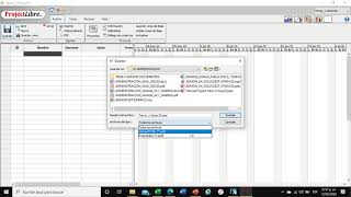 1. Creación de Proyecto y calendario de trabajo. Tutorial Project Libre 1/5