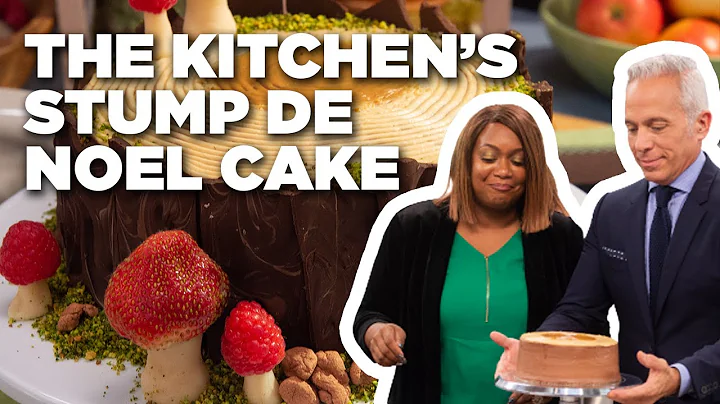 Stump De Noel Cake | The Kitchen | Food Network