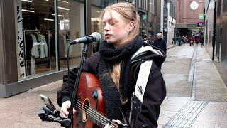 'Dancing On My Own' with Sarah Fitzsimon on Grafton Street (Calum Scott /Robyn) cover