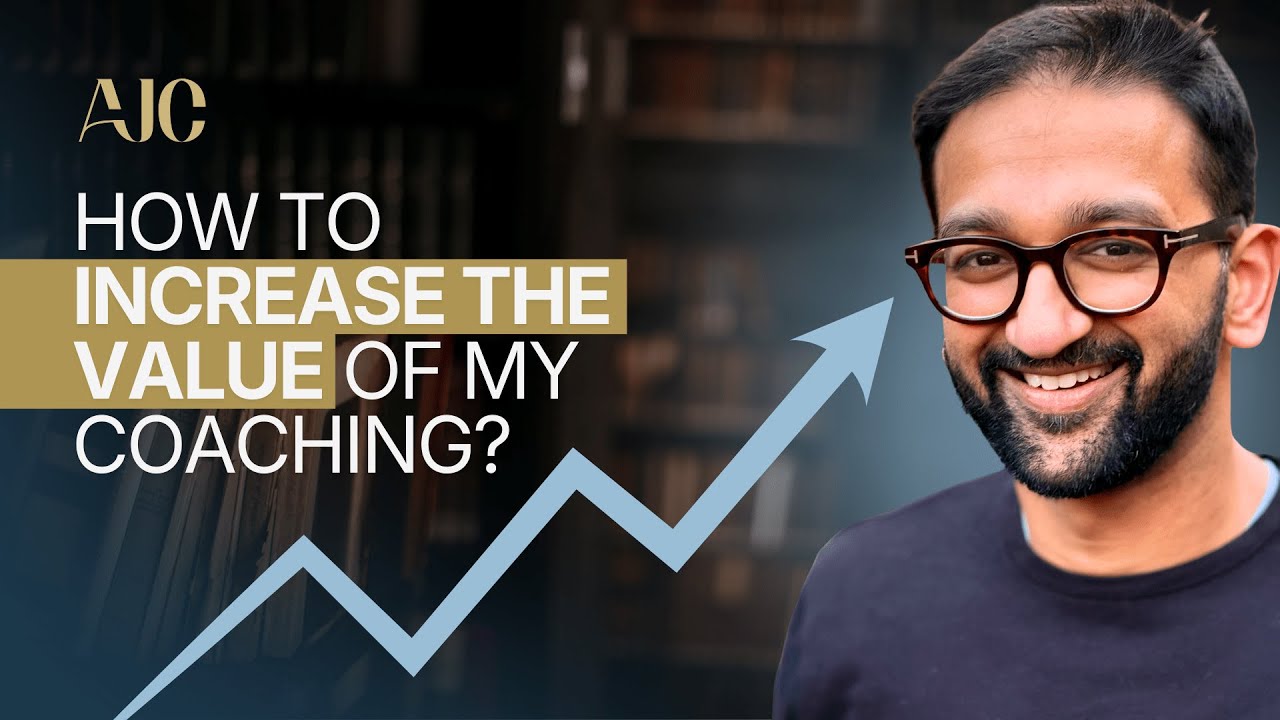 How to increase the value of your coaching - YouTube