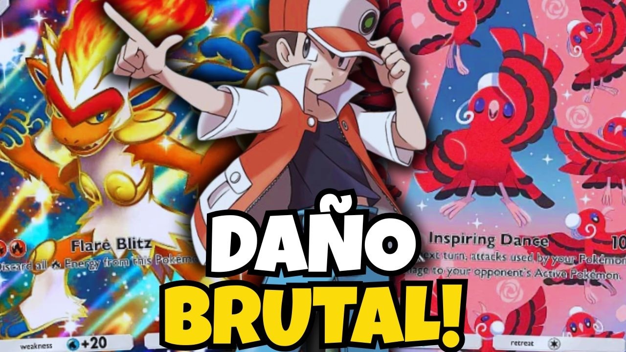 Infernape EX Saca su MÁXIMO POTENCIAL Gracias al NUEVO Oricorio (daño brutal)