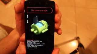 Google LG Nexus 5 Hard Reset Factory Wipe D820 screenshot 2