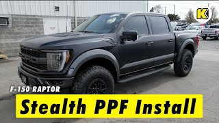 Watch an XPEL Stealth PPF Installation on a Ford F150 Raptor