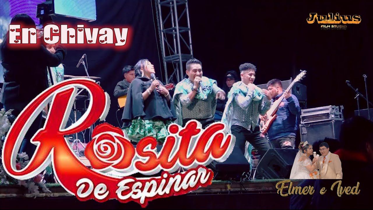 ROSITA DE ESPINAR en la boda de ELMER & IBED (Colca - Peru)