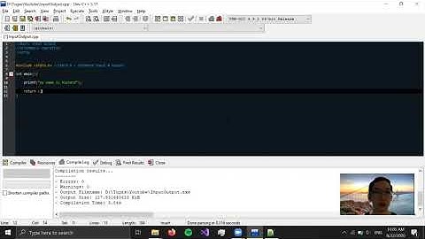 Algorithm & Programming #1 (Input Output & Arithmetic)