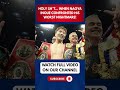 Holy Sh*t... When Naoya Inoue Confronted His Worst Nightmare! 8