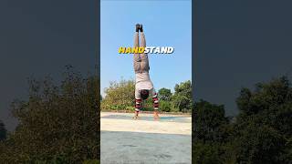 Handstand Tip For Beginners  💯✅ #calisthenics #motivation #shorts #tutorial