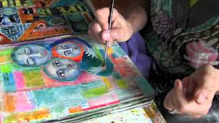 Journal Page Fast Forward with Faces with Jessica Sporn
Share my process as I work with a collage in my art journal. For more tutorials, visit me at http://www.jessicasporn.blogspot.com. Journal Page Fast Forward with Faces with Jessica Sporn