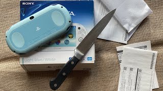 PS Vita Slim PCH-2000 Light Blue White