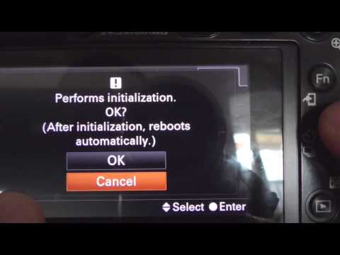 sony cyber shot dsc-w110 reset