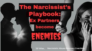 The Narcissists Playbook: Ex Partners Become Enemies #narcissist #mentalhealth #npd #lifecoach