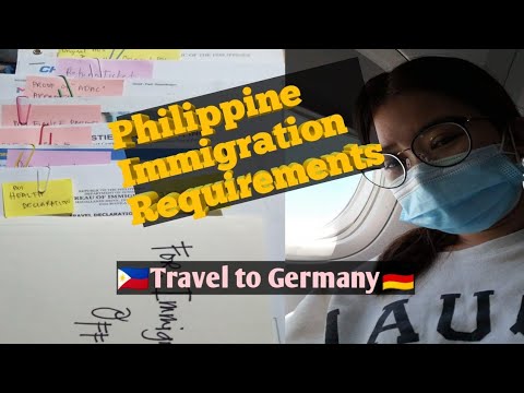 Philippine Immigration Departure| Requirements on Border Police Germany