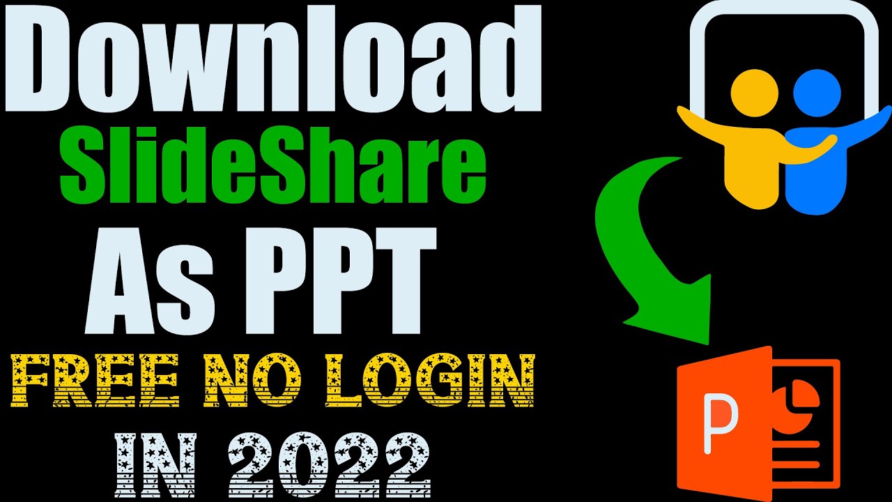 how to download slideshare presentation