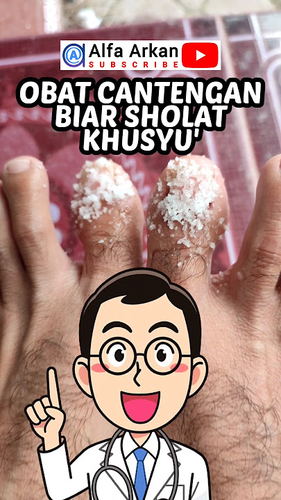 Ini caranya, biar sholat tetap khusyu saat cantengan bengkak #cantengan #sholat #doa