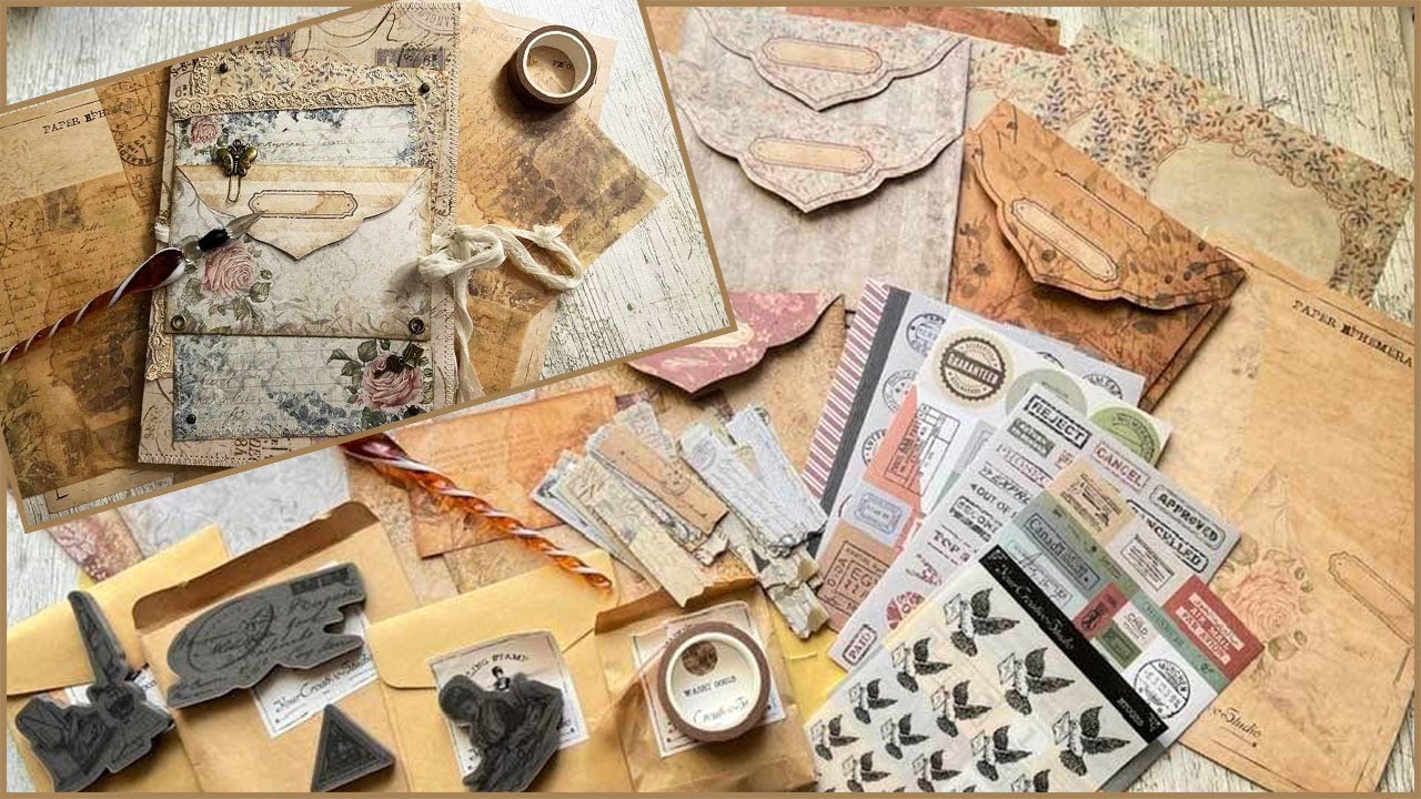 How To Make a Penpal Letter Writing File Folder - Your Creative Studio Unboxing