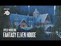 Fantasy elven house  speed modeling in blender