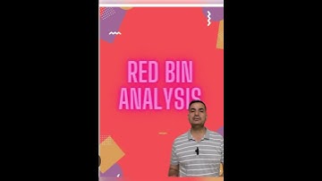 What is RBA what is Red Bin Analysis #automobile