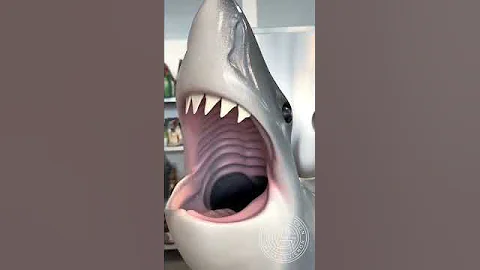 Chocolate Shark!  This 7,5ft long and 150lbs 100% ...