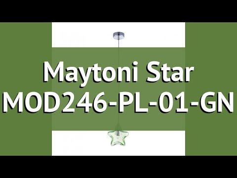 Люстра Maytoni Star MOD246-PL-01-GN обзор: светильник Maytoni Star MOD246-PL-01-GN 28 Вт, где купить
