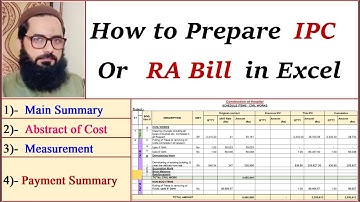 HOW TO PREPARE INTERIM PAYMENT CERTIFICATE  | RUNNING ACCOUNT BILL| What is IPC in civil engineering