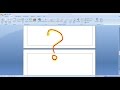 How to remove a blank page   ms word