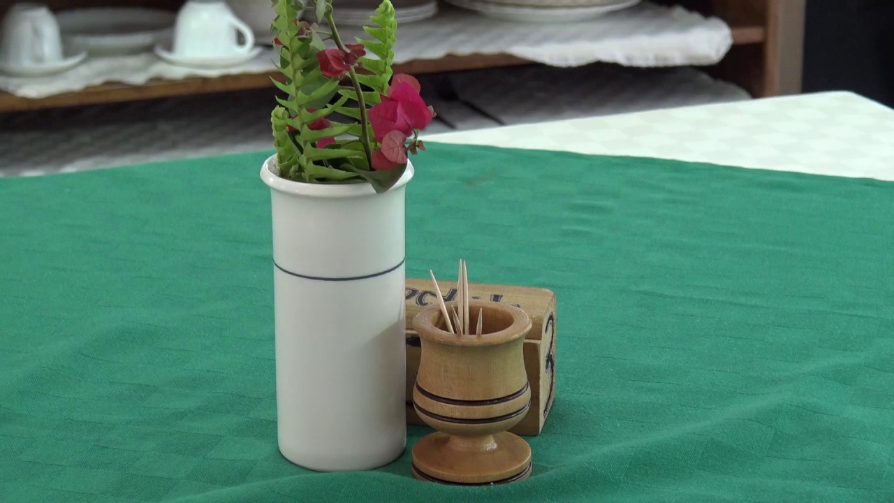 Food and Beverage lesson 3 How to Set a Table for a table set menu