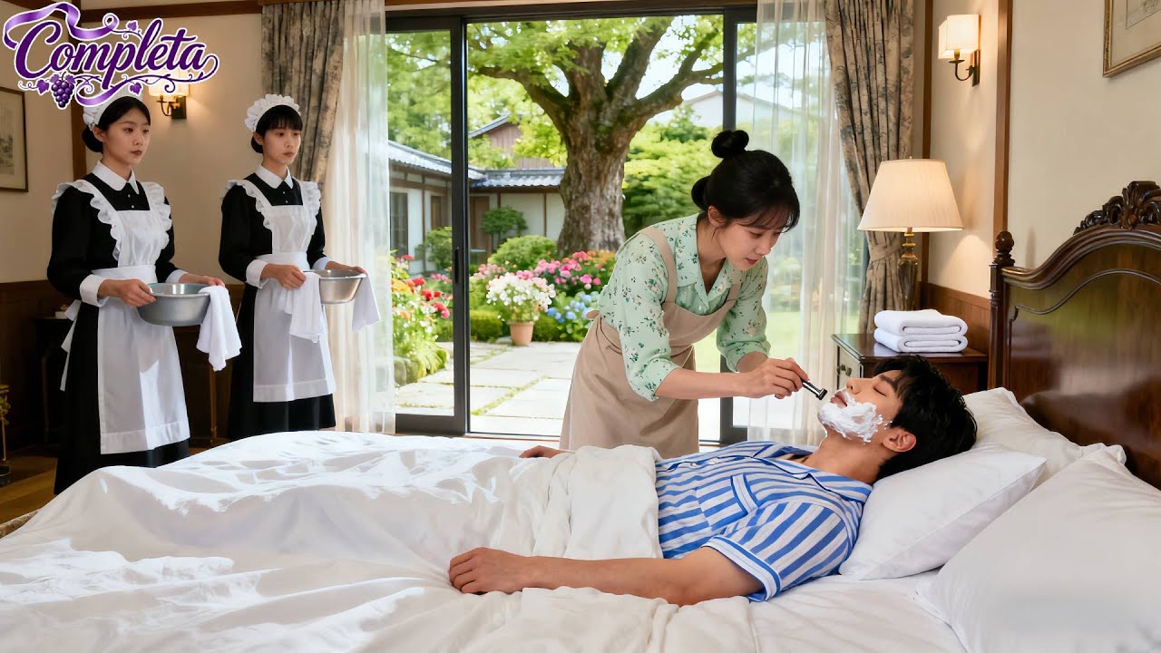 CEO Fingiu Estar em Coma Para Evitar Casar,Mas a garota do campo cuidou dele dia e noite…Encantado!