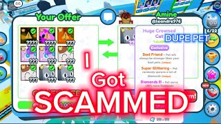 Trading Montage #76 | I GOT SCAMMED 😥😥 | Pet Simulator X | Roblox