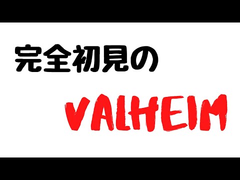 完全初見のVALHEIM＃１