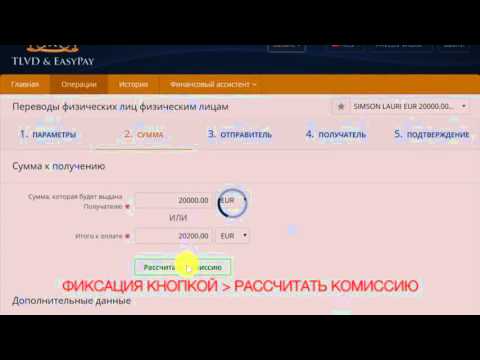 TLVD&EasyPay: Переводы и платежи в систему CONTACT