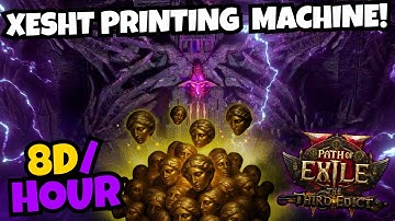 Xesht Is The BEST LOW BUDGET Farm in POE2 | 50 Run Analysis (I made 40D)