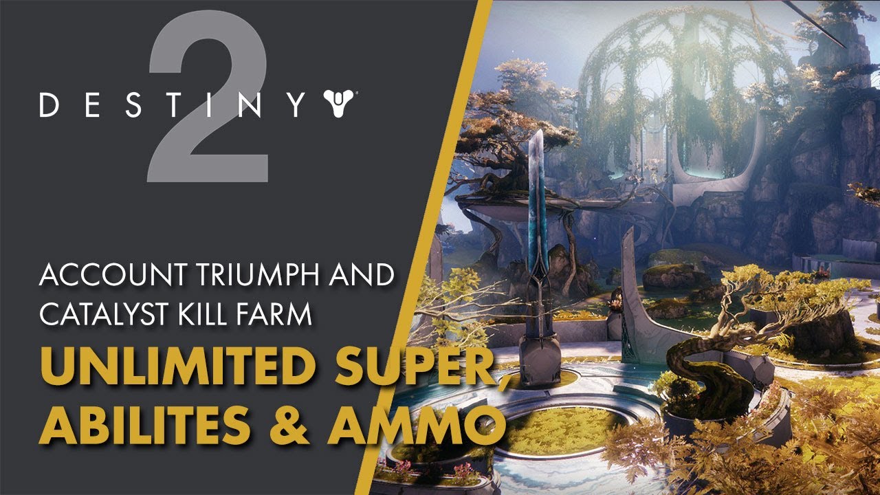 ★Destiny 2★ Best method to Farm Account Triumphs