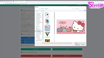 วิธีการใส่รูป Banner TS3 ( วิธีเปลี่ยนรูปแบนเนอร์ TeamSpeak 3 By TS3SERVER.IN.TH )