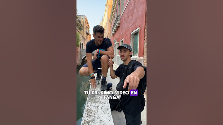 Gero Arias reta a Álex Segura en Venecia😳