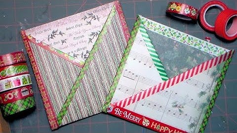Criss-Cross Pocket Card Tutorial