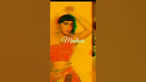 Madhuri Dixit New 💕 ||  Ek do tin new video || old song || #madhuri fan