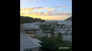 Sunrise in British Virgin Islands #travel #timelapse #shorts #short