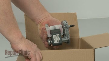 GE Refrigerator Ice Bucket Auger Motor Replacement #WR60X10258