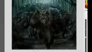 Speed Painting Werewolves