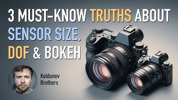 Beautiful Bokeh Effect. Image Sensor Size and Depth of Field (DoF)