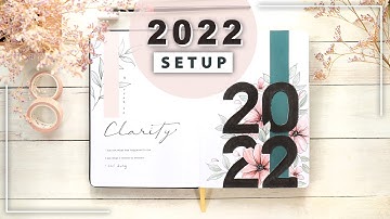 2022 Bullet Journal Yearly Setup // New Year Plan With Me