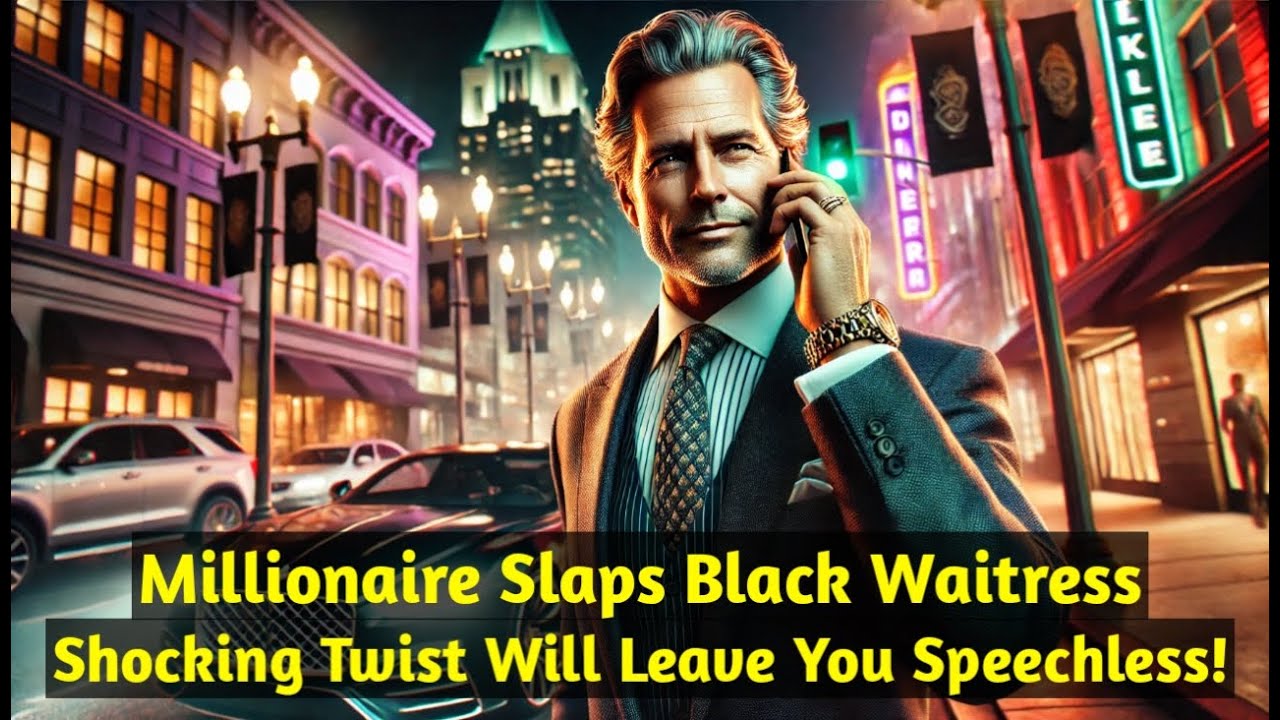 Millionaire Slaps Black Waitress: Shocking Twist Will Leave You Speechless!