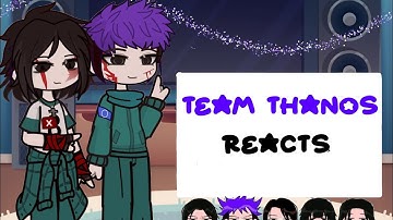 TEAM THANOS REACT TO THEIR FUTURE(SEASON 3)/ Squid game / Angst / Gacha Reacts /