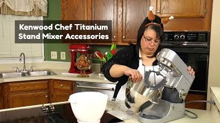 brutalt Utilfreds Kondensere Kenwood Chef Titanium Stand Mixer Attachments ~ Thanksgiving Turkey ~  What's Up Wednesday! - YouTube