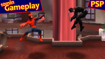 Spider-Man: Web of Shadows ... (PSP) Gameplay