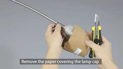 Double Shade Arch Floor Lamp Installation Instruction