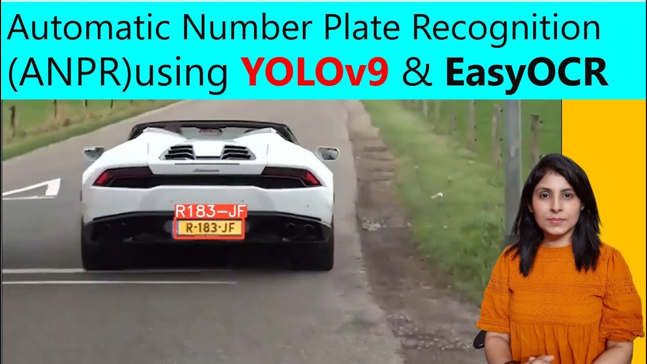 Automatic number plate recognition ANPR with Yolov9 and EasyOCR